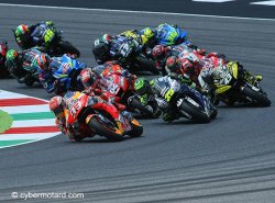 Le holeshot pour Marquez au Mugello