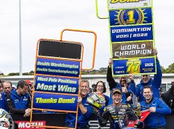 Une saison 2022 bien remplie pour Dominique Aegerter