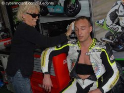 Grosses suées pour Remy Echard en supersport