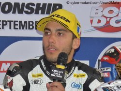 Hugo Clere cheville ouvrière du team Moto Ain