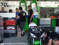 Le BMRT-3D (Kawasaki) se concentre sur son épreuve locale