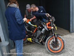 Absence d'Arlabosse le poleman sur KTM