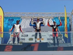 Des KTM 890 Duke et une Aprilia RSV1000 sur le podium Scratch du dimanche 9 juillet 2023