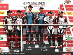 Podium race 2 dimanche 14 octobre