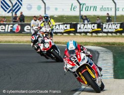 Valentin Debise domine aisément la 1ère manche supersport