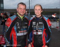 Pekka Päivärinta et Ilse de Haas, team finnois-néerlandais