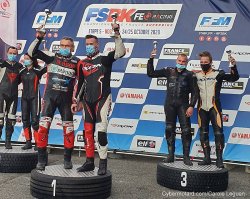 Podium F2 600 1ère course