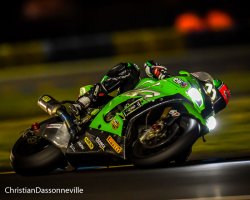 Dimanche 6H45 : La Kawasaki N°11 a reculé au classement