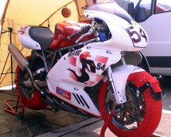 La Ducati 1000 SSie d'Emmanuel Thouvenin