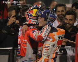 Grand respect entre 2 grands pilotes