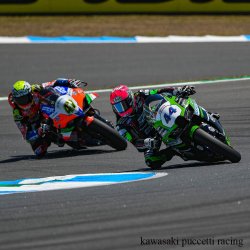 Lucas Mahias continue son apprentissage du WSBK