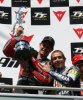John Mc Guiness félicité par Rossi lui même 